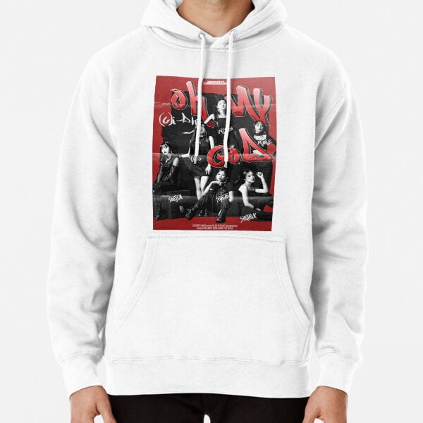 G I DLE Oh My God POSTER Pullover Hoodie Personalized Fashion Hooded Sweatshirt for Men and Women