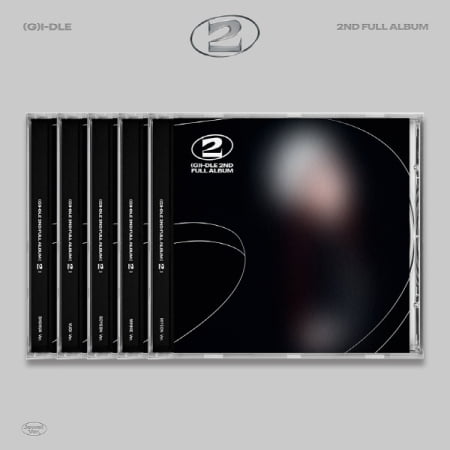 (G)I-Dle - 2 - Jewel Case Version - Random Cover - incl. Booklet, Lyric Paper + Photocard - Music & Performance - CD