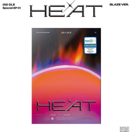 (G)I-Dle - Heat (Blaze Ver.) (WM) - Music & Performance - CD [Exclusive]
