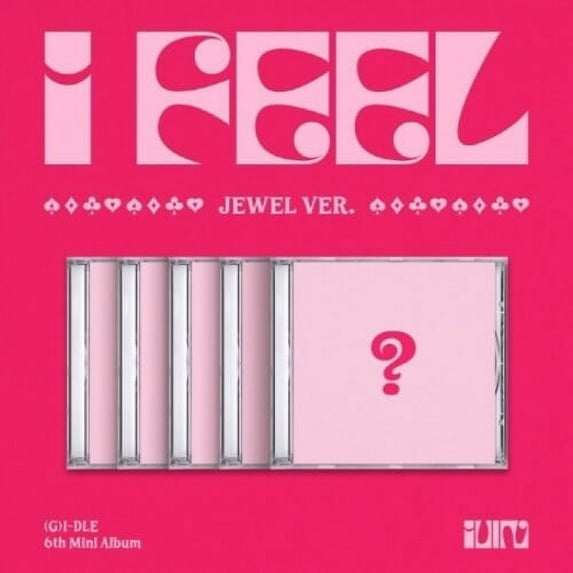 (G)I-Dle - I Feel - Jewel Case Version - Random Cover - incl. Booklet, Lyric Paper + Photocard - Music & Performance - CD