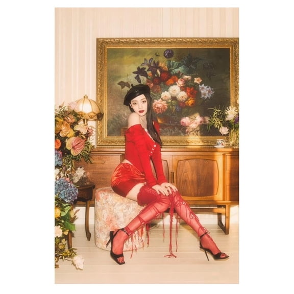 (G) I-Dle Minnie Her Poster (2) Album Concept Photo Print K-Pop Home Decor For Living Room Aesthetic Kpop Female Girl Group