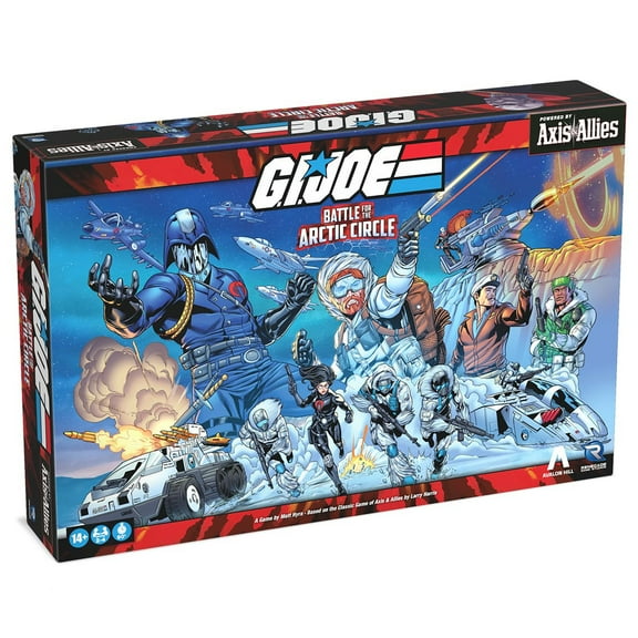 G.I. JOE: Battle for the Arctic Circle Board Game, 2-4 Players