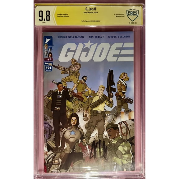 G.I. Joe #1 - CBCS 9.8 Comic Book