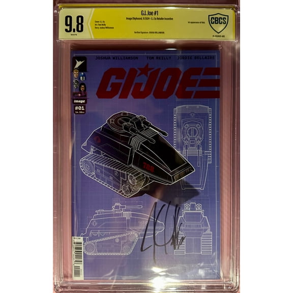 G.I. Joe #1 - CBCS 9.8 Comic Book