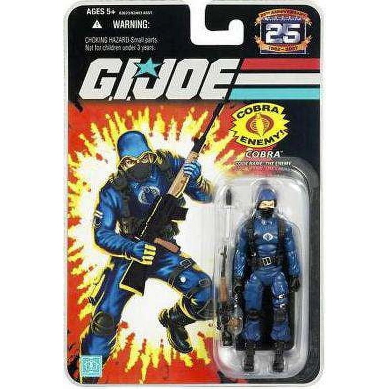 GI Joe 25th Anniversary Wave 2 Cobra Action Figure - Walmart.com