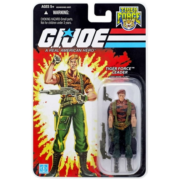 G.I. Joe 25th Anniversary Tiger Force Leader Flint 3.75" Action Figure 2007