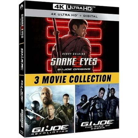 G.I. Joe: 3-Movie Collection (4K Ultra HD + Digital Copy)