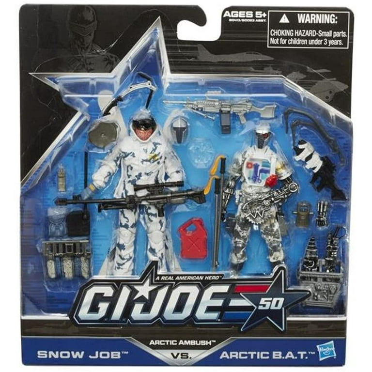 ジョーイトリビアーニ Hasbro G.I. Joe, 50th Anniversary Action Figure Set, Arctic Ambush
