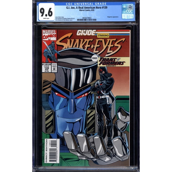 G.I. Joe, A Real American Hero #139 - CGC 9.6 Comic Book