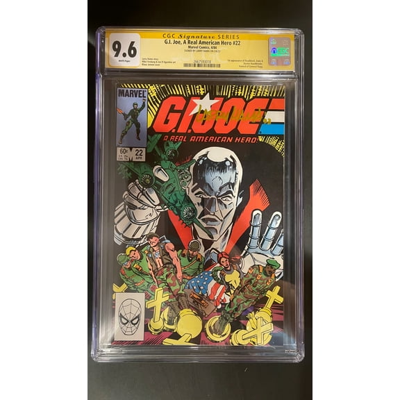 G.I. Joe, A Real American Hero #22 - CGC 9.6 Comic Book