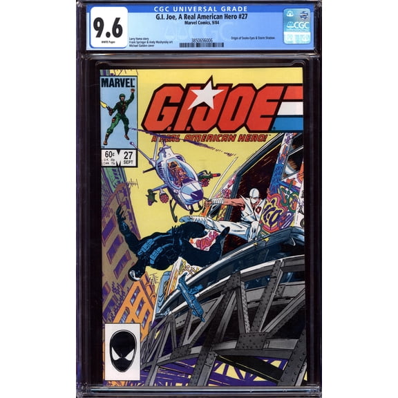 G.I. Joe, A Real American Hero #27 - CGC 9.6 Comic Book