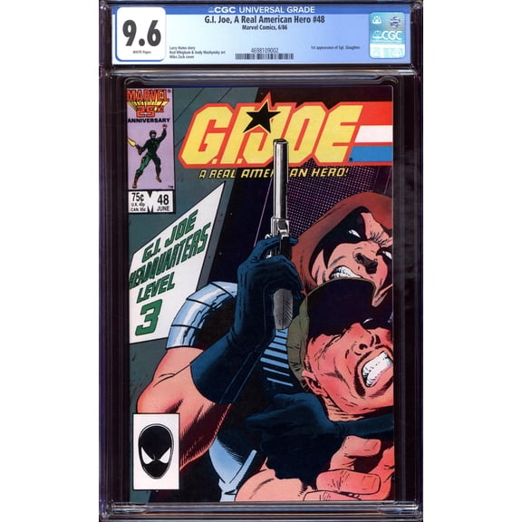 G.I. Joe, A Real American Hero #48 - CGC 9.6 Comic Book
