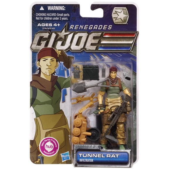 GI Joe 30Th Anniversary 3 3/4" Figure Tunnel Rat Infiltrator