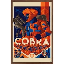 G.I. Joe - Alley Viper Wall Poster, 22.375" x 34", Framed