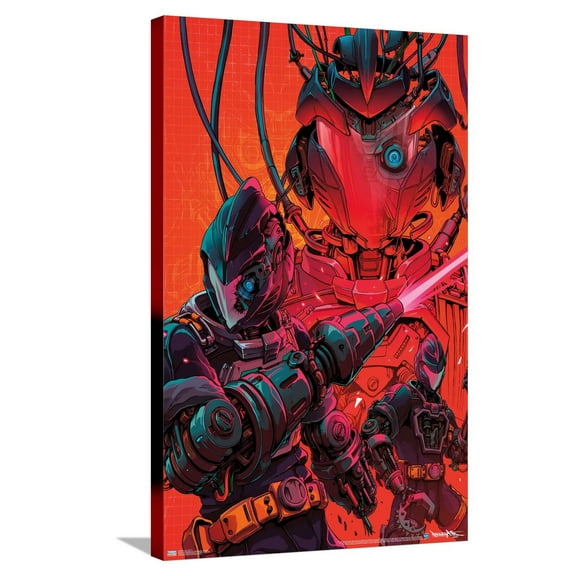 G.I. Joe - B.A.T. Canvas Wall Poster, 22.375" x 34"