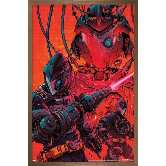 G.I. Joe - B.A.T. Wall Poster, 22.375" x 34", Framed