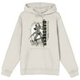 thumbnail image 1 of G.I. Joe Baroness Adult Sand Long Sleeve Hooded Sweatshirt-Small, 1 of 3