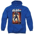 thumbnail image 1 of G.I. Joe Baroness Card Unisex Adult Pull-Over Hoodie, Royal, Medium, 1 of 5