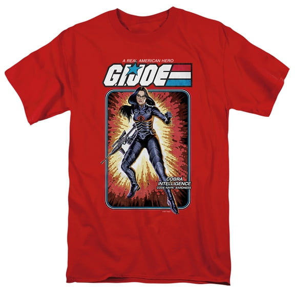 G.I. Joe Baroness Card Unisex Adult T-Shirt