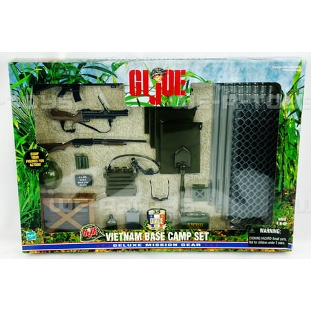 G.I. Joe Classic Collection Vietnam Base Camp Set Deluxe Mission Gear 1999 NEW