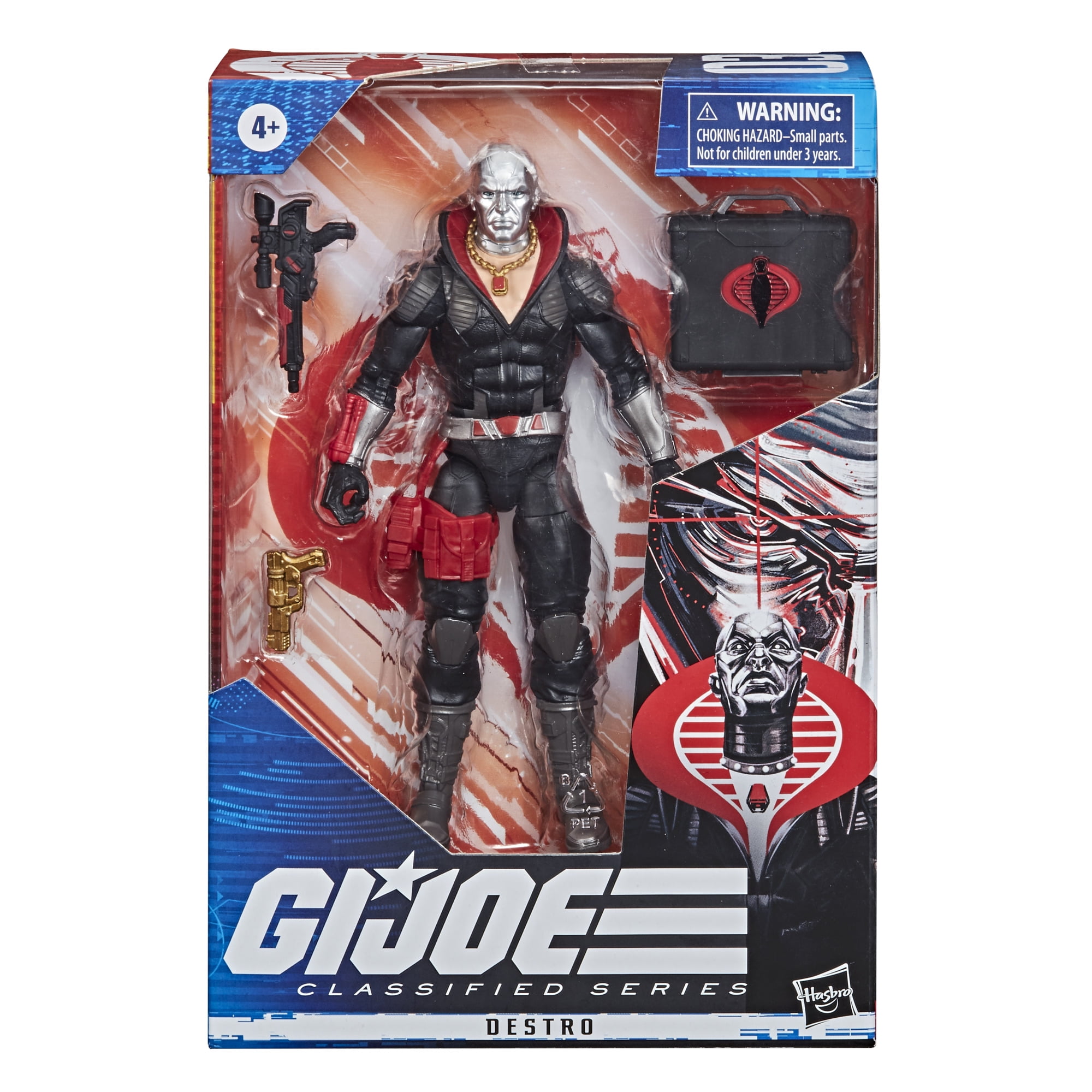 G.I. Joe Classified Serie #03 Destro Premium Collectible 6-Inch Scale  Action Figure with 3 Accessories