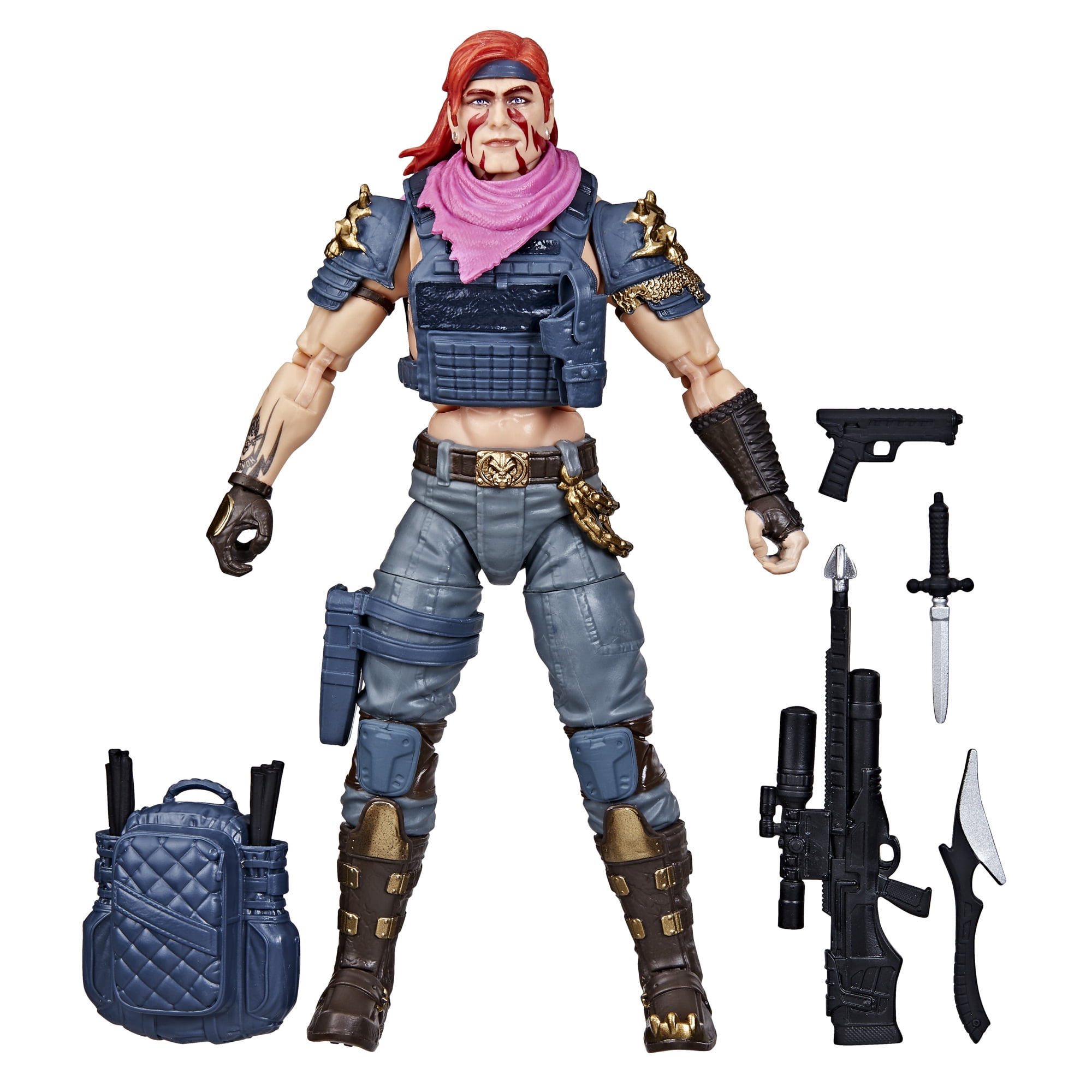 G.I. Joe Classified Series #146, Dreadnok Zandar, 6” Action