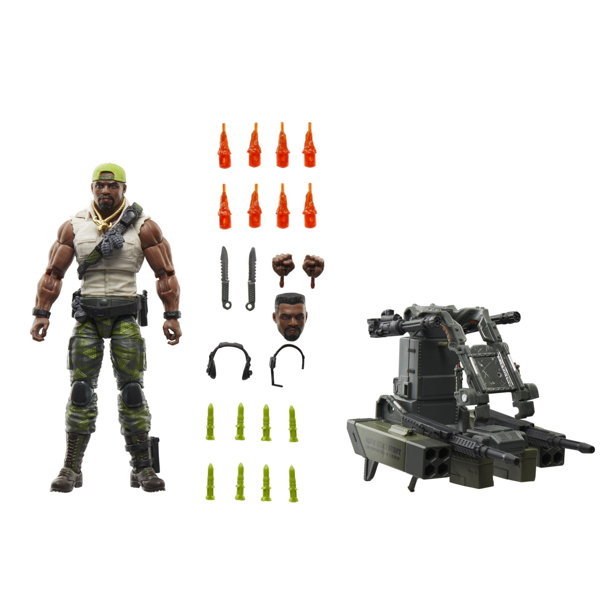 G.I. Joe Heavy Duty Deluxe 6-Inch Action Figure Set with Accessories
