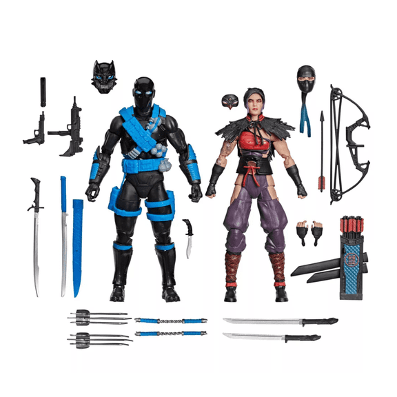 G.I. Joe Classified Series #223, Ninja Force Snake Eyes & Kim "Jinx" Arashikage Action Figure Set