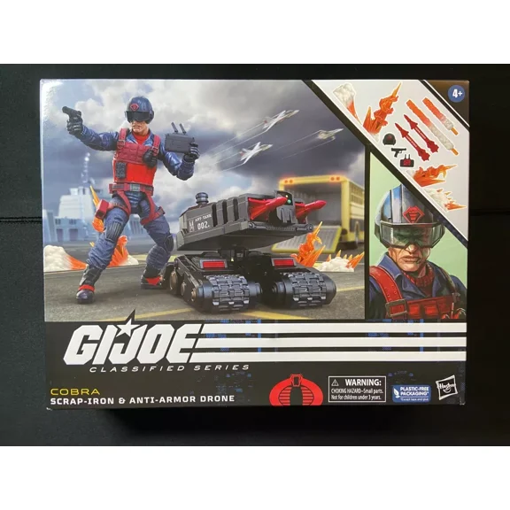 G.I. Joe Classified Series - Choose Your Figure 20+ Figures in Stock! All NEW I-Scrap-Iron & Anti-Armor Drone #74