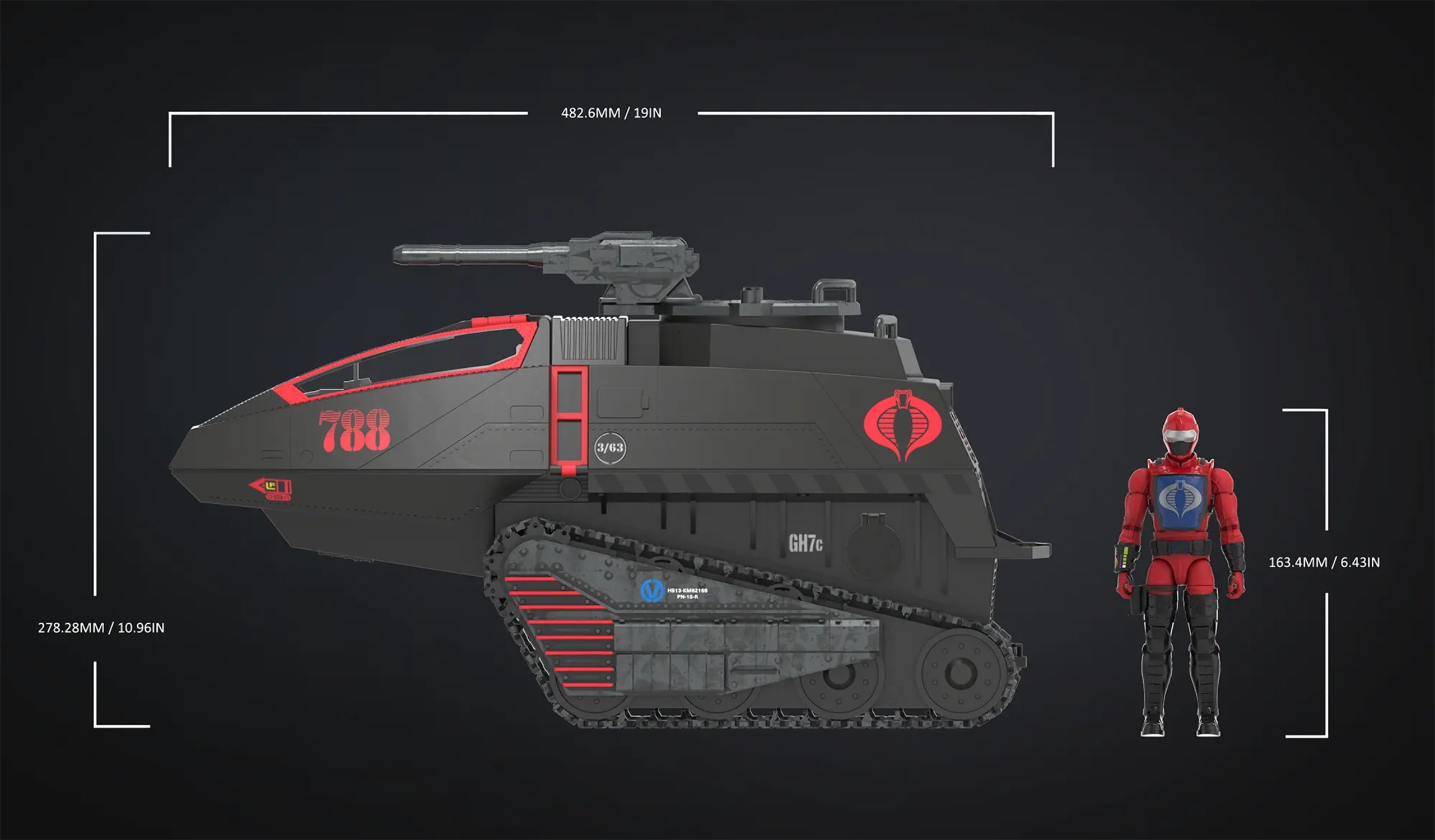 Hasbro's G.I. Joe Classified Series Cobra H.I.S.S. Tank with