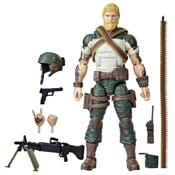 G.I. Joe: Classified Series Craig “Rock N' Roll” McConnell Kids Toy Action Figure for Boys and Girls Ages 4 5 6 7 8 and Up (6”)