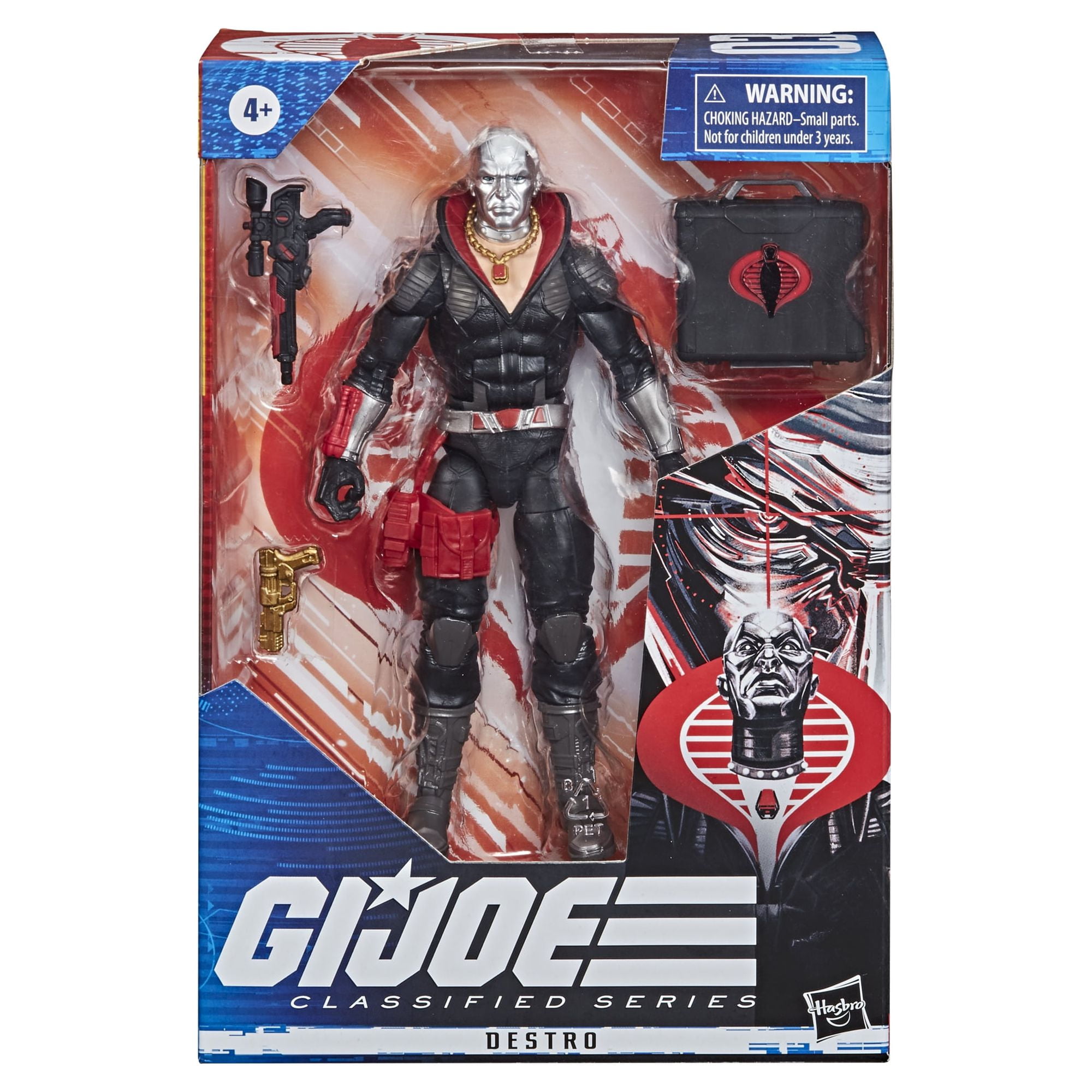 G.I. Joe: Classified Series Destro Kids Toy Action Figure for Boys and Girls (6”)