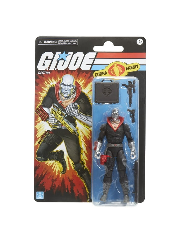 G.I. Joe: Classified Series Destro Kids Toy Action Figure for Boys and Girls Ages 4 5 6 7 8 and Up (6”)