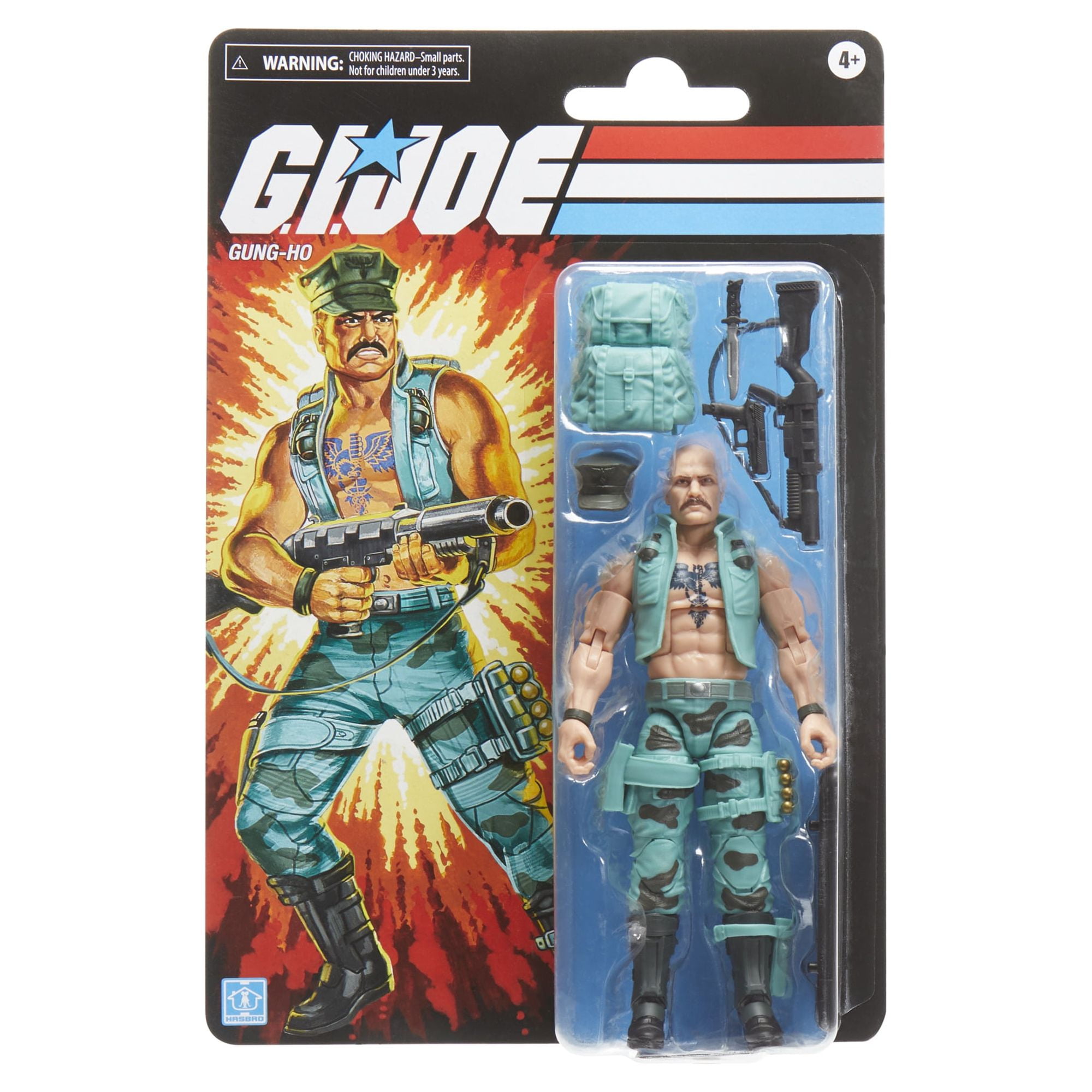 G.I. Joe: Classified Series Gung-Ho Collectible Kids Toy Action Figure for  Boys and Girls Ages 4 5 6 7 8 and Up