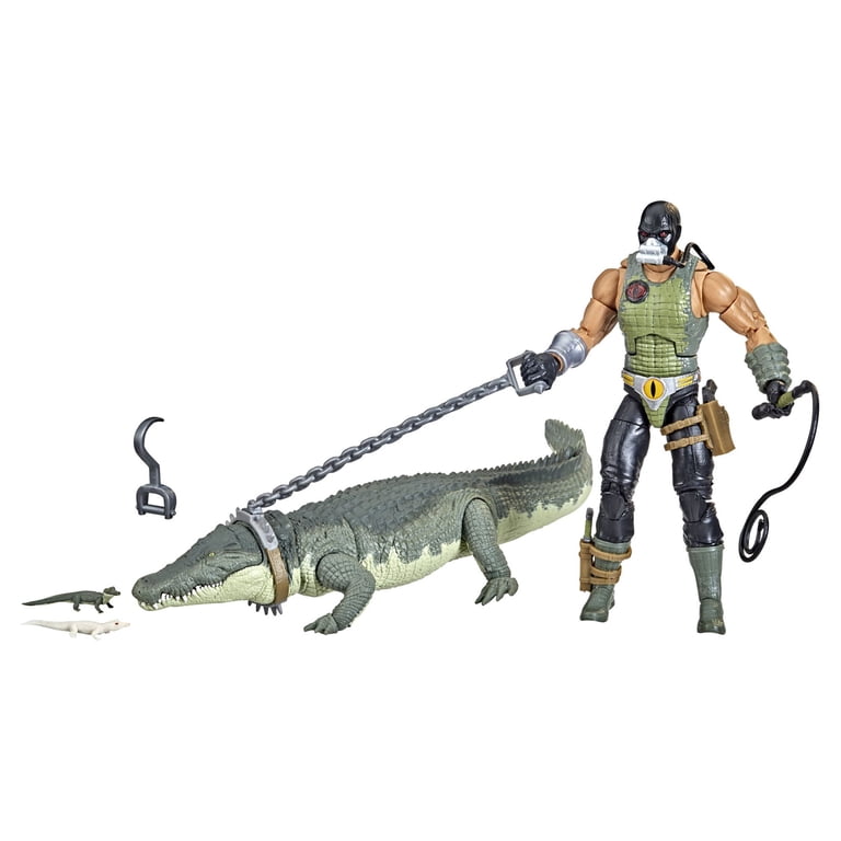 G.I. Joe, Action Figure, Croc Master & Fiona, 6 inches collectible 