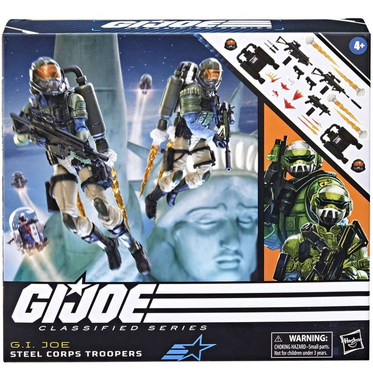 Hasbro GI Joe Classified Series Toys:Steel Corps Troopers Action