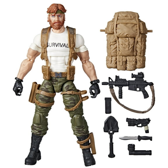 G.I. Joe Classified Series Stuart "Outback" Selkirk Action Figure, Custom Package Art