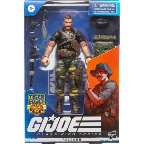 G.I. Joe Classified 6 Inch Action Figure Tiger Force Exclusive - Recondo #55