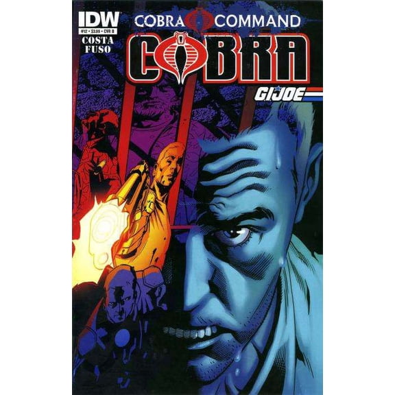 G.I. Joe Cobra: Cobra Civil War #12B VF ; IDW Comic Book