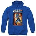thumbnail image 1 of G.I. Joe Cobra Commander Card Unisex Adult Pull-Over Hoodie, Royal, 2X-Large, 1 of 5