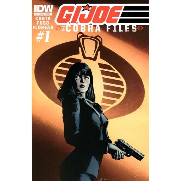 G.I. Joe: Cobra Files #1A VF ; IDW Comic Book
