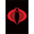 thumbnail image 1 of G.I. Joe - Cobra Logo Laminated & Framed Poster (24 x 36), 1 of 1