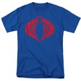 thumbnail image 1 of G.I. Joe Cobra Logo Unisex Adult T-Shirt, Royal, Large, 1 of 6