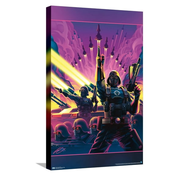 G.I. Joe - Cobra Officer Canvas Wall Poster, 14.725" x 22.375"