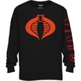 thumbnail image 1 of G.I. Joe Cobra Troops Battle Ready Army Logo 1982 Adult Long Sleeve T Shirt, 1 of 1