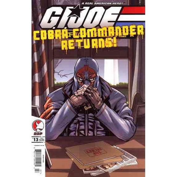 G.I. Joe Comic Book (Vol. 2) #13A VF ; Devil's Due Comic Book