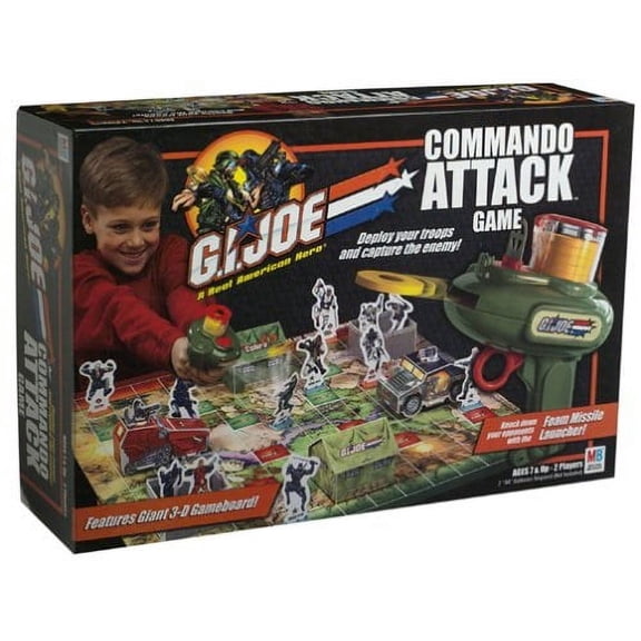 Open Box G.I Joe Commando Attack Game