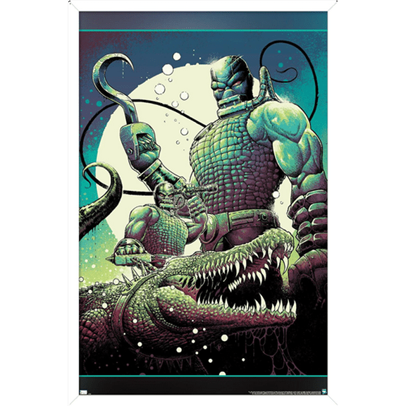 G.I. Joe - Croc Master Wall Poster, 14.725" x 22.375", Framed
