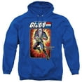 thumbnail image 1 of G.I. Joe Destro Card Unisex Adult Pull-Over Hoodie, Royal, X-Large, 1 of 5