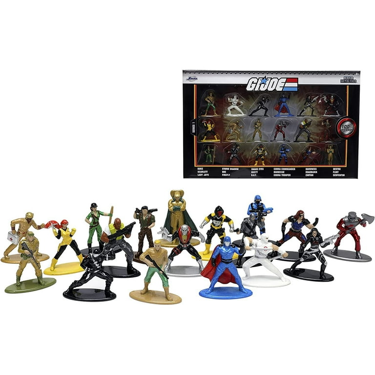 Jada Toys - 1.65 Nano Metalfigs G.I. Joe: 18-Pack - Walmart.com